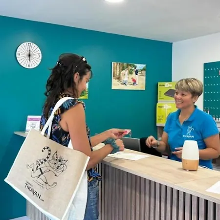 Zecamping 3 Etoiles Piscine Animaux Acceptes Locatif Clim 25M2 4 Pers مكان تخييم