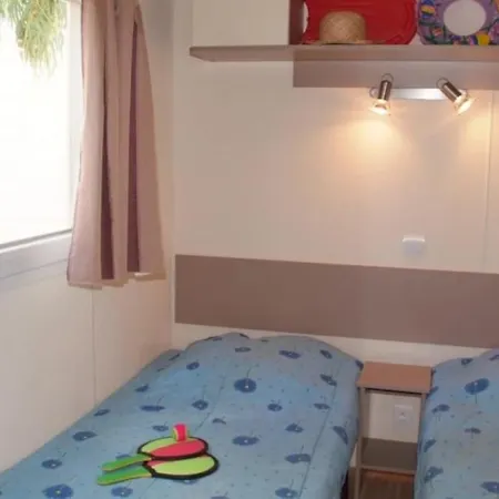 مكان تخييم Zecamping 3 Etoiles Piscine Animaux Acceptes Locatif Clim 25M2 4 Pers